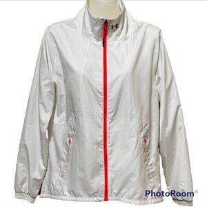 Women’s Under Armour UA International Running Jacket White Size Small